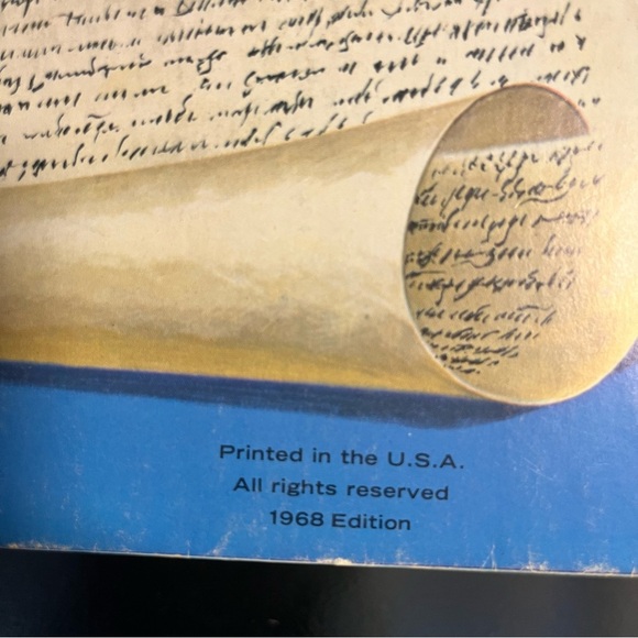 Vintage 1962 Wagner Living America The Declaration of Independence pop-up book - Picture 7 of 8